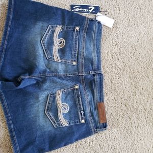 Women's size 14 Seven7 jean shorts